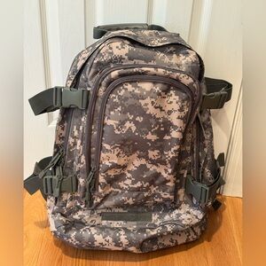 Digital Camo 3 Day Tactical Men's Backpack NWOT